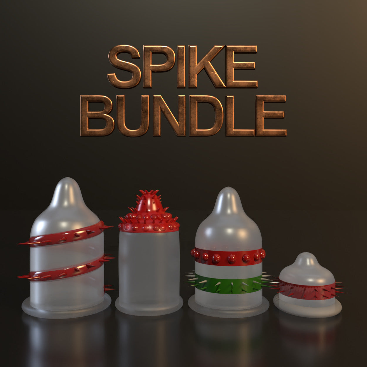 Dotted Spike (Pack of 4 Types)