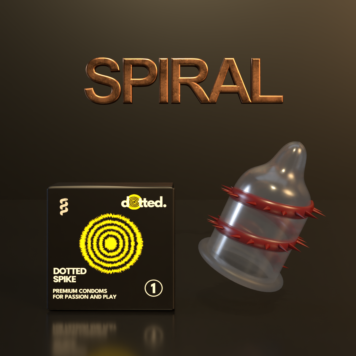 Dotted Spike - Spiral