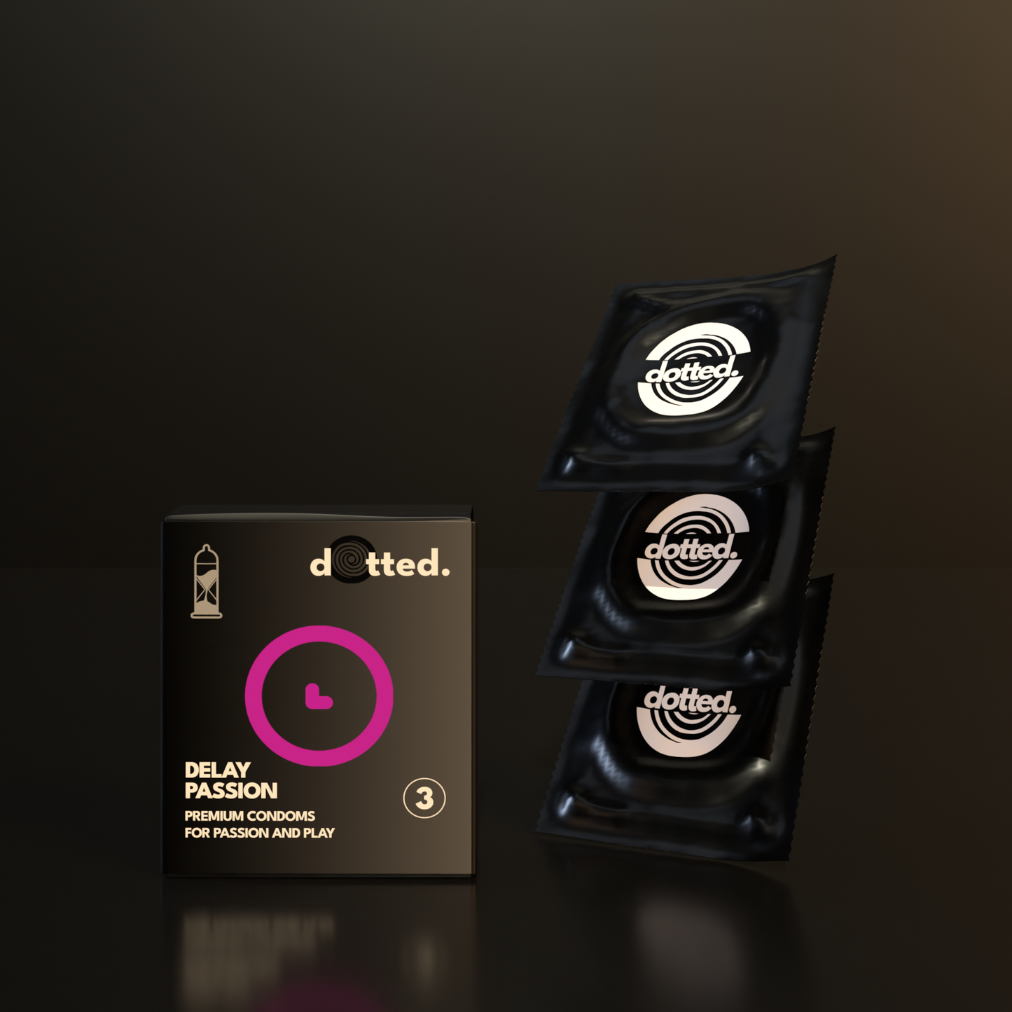 Delay Passion Condom - 3 in 1